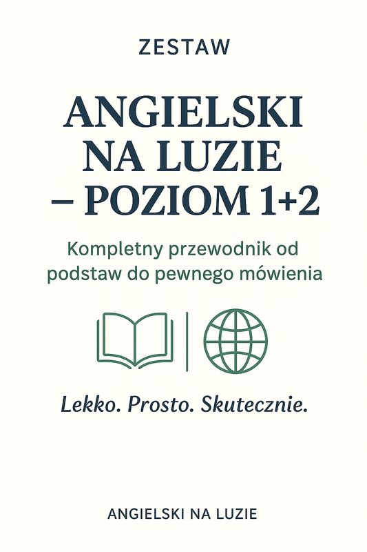 MEGA ZESTAW – POZIOM 1 + 2 + WORKBOOKI