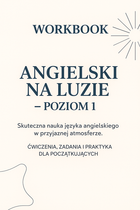 Workbook Angielski na Luzie – Poziom 1 (Ćwiczenia)